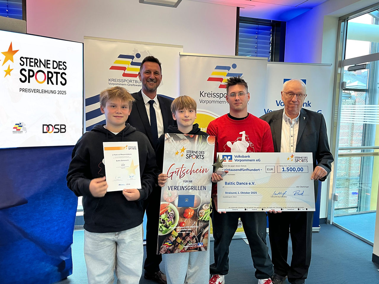 Preisverleihung Bronze Sterne des Sports 2025