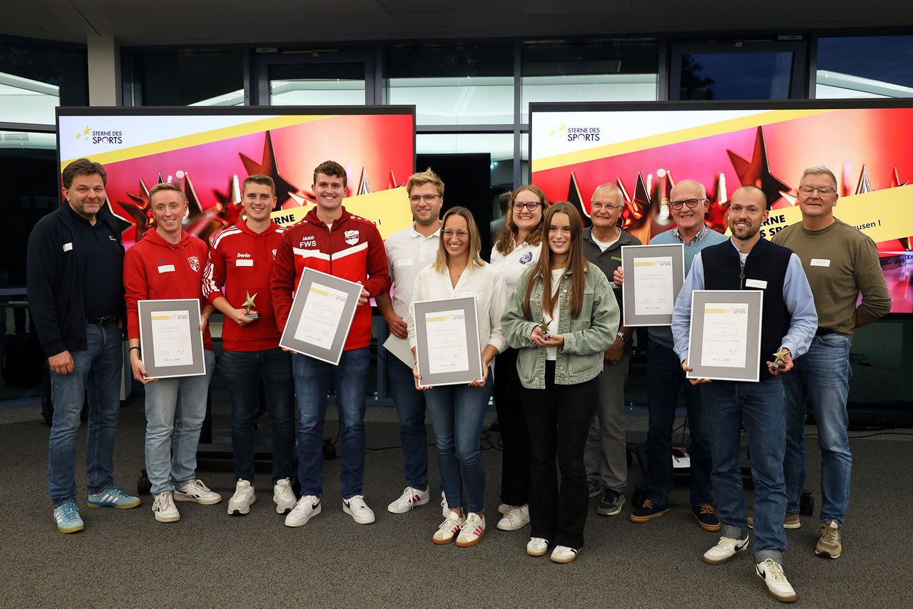 Preisverleihung der „Sterne des Sports“ im Kreis Minden-Lübbecke 