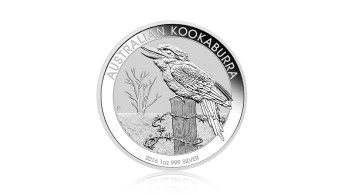 1 Feinunze (31,1 g) Silber Kookaburra