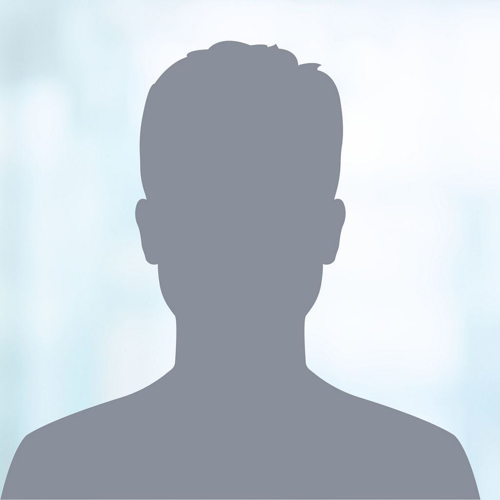 Silhouette eines Männer-Kopfes