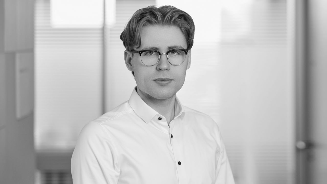 Porträt von Speaker Silas Seus. Junior-Portfoliomanager im Bereich Multi Asset bei der Union Investment.