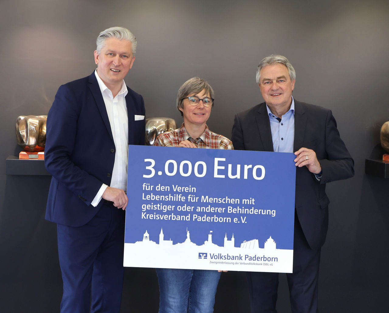 Lebenshilfe mit 3.000 Euro unterstützt 