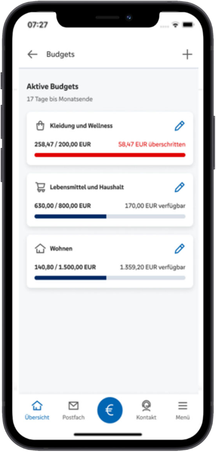 Iphone mit einem Screenshot