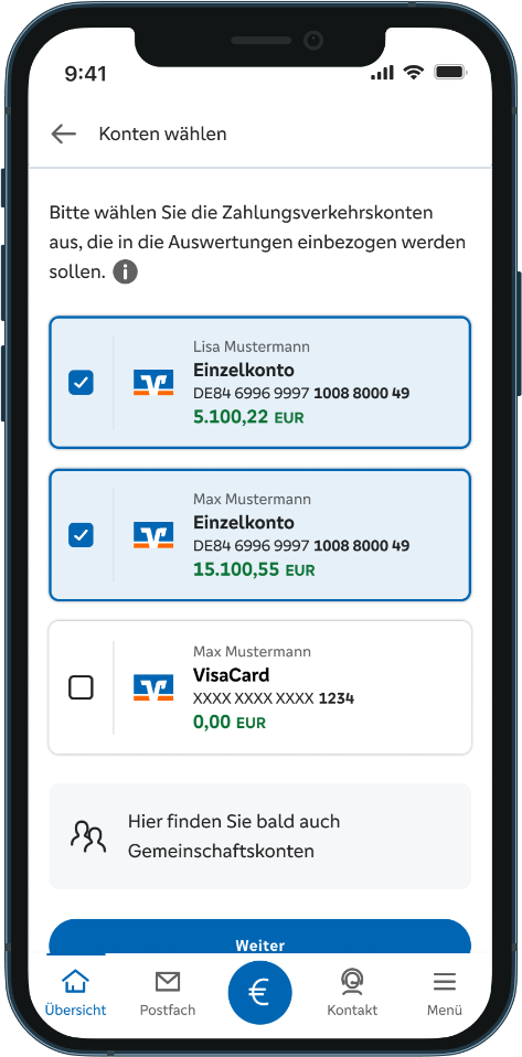 Iphone mit einem Screenshot