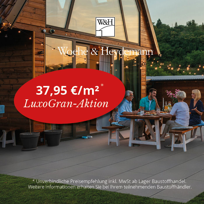LuxoGran macht Ihre Terrasse zum Lieblingsplatz!
