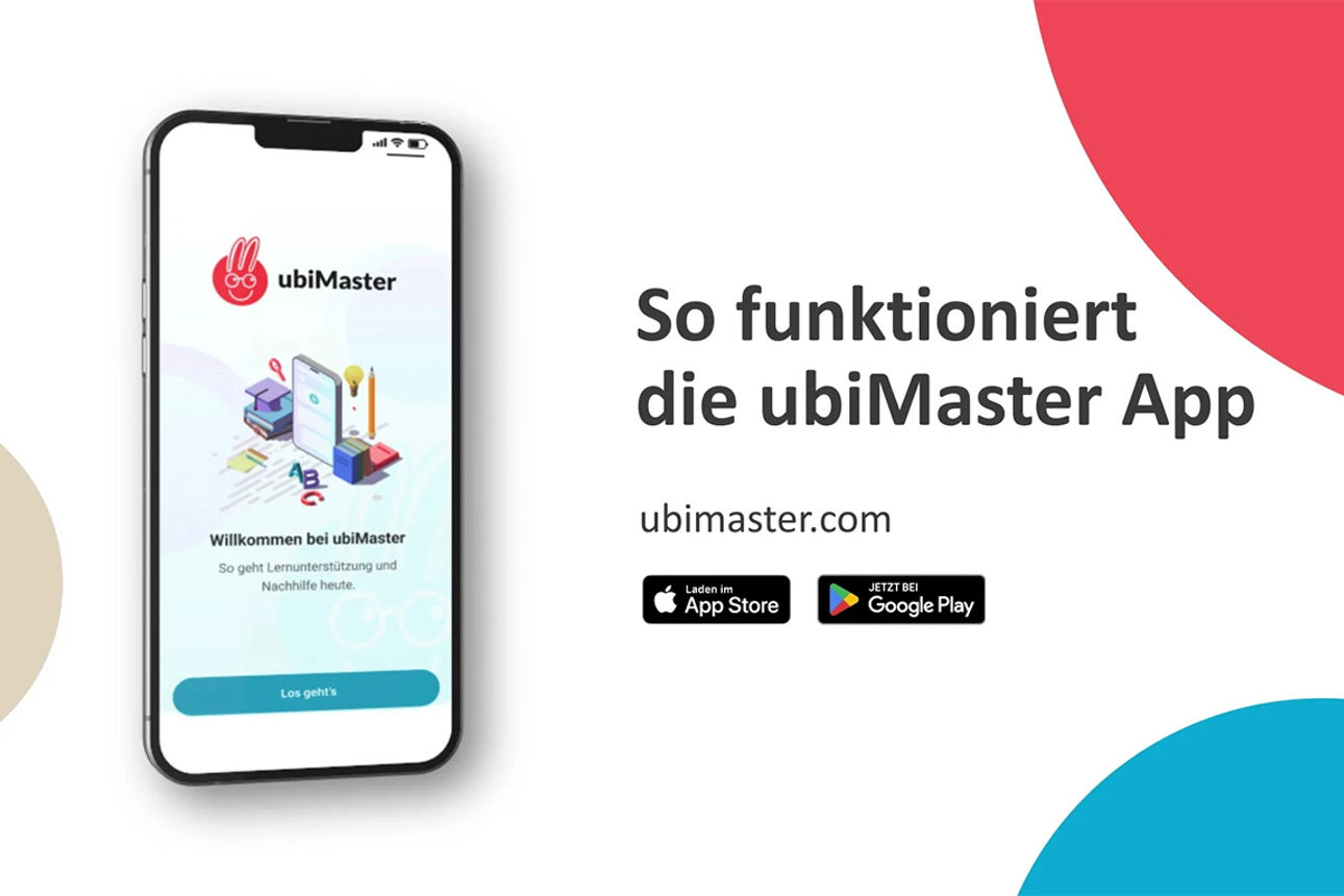 So funktioniert die ubiMaster-App