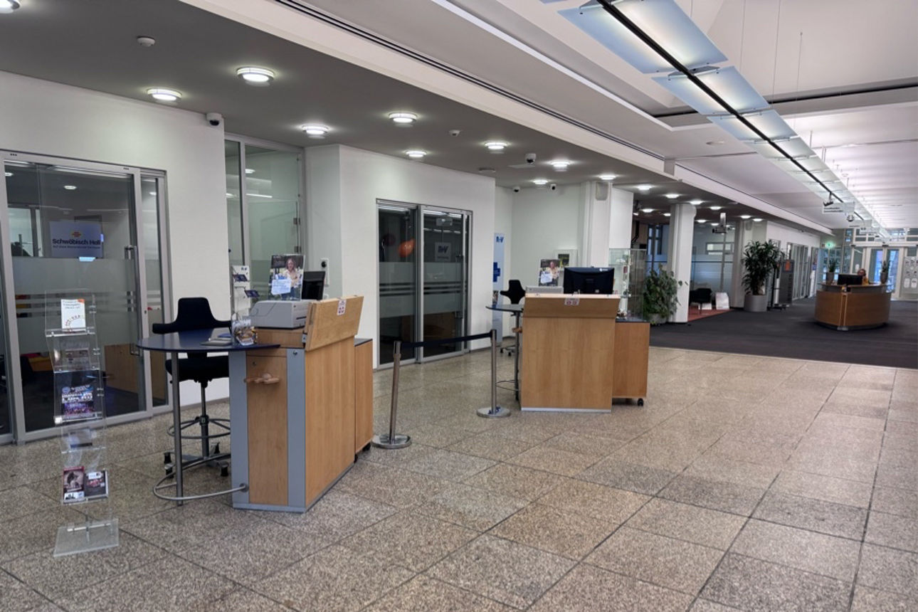 Servicebereich der Volksbank in Soest