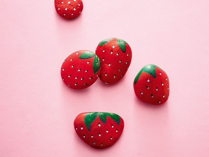 Deko Erdbeeren