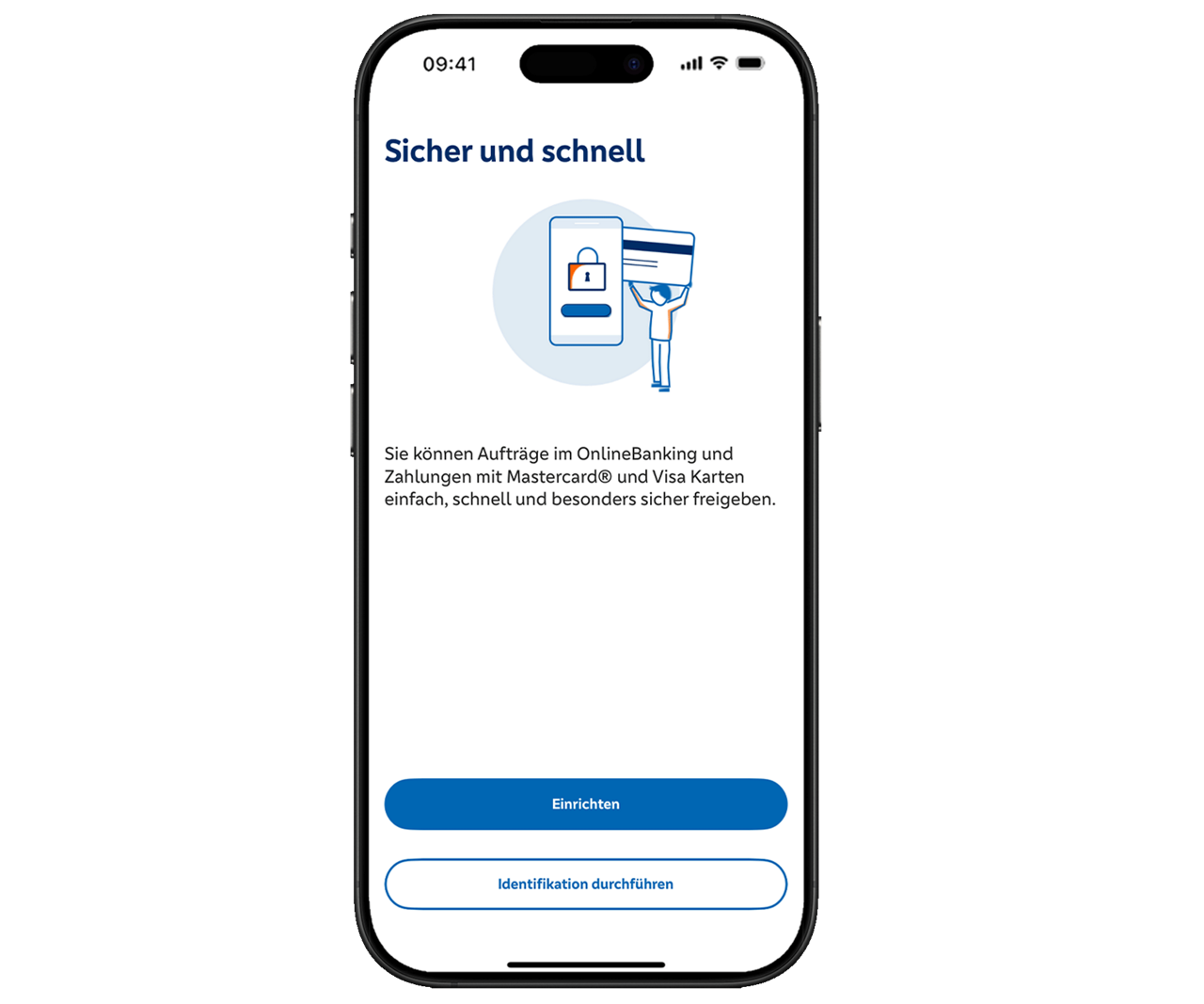 SpardaSecureGo+ App Einrichtung der App an einem iPhone