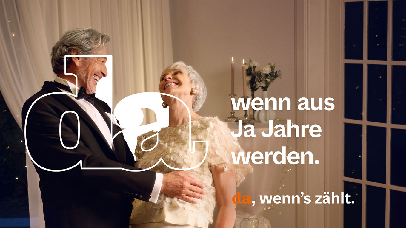 da, wenn‘s zählt. Sparda-Bank.