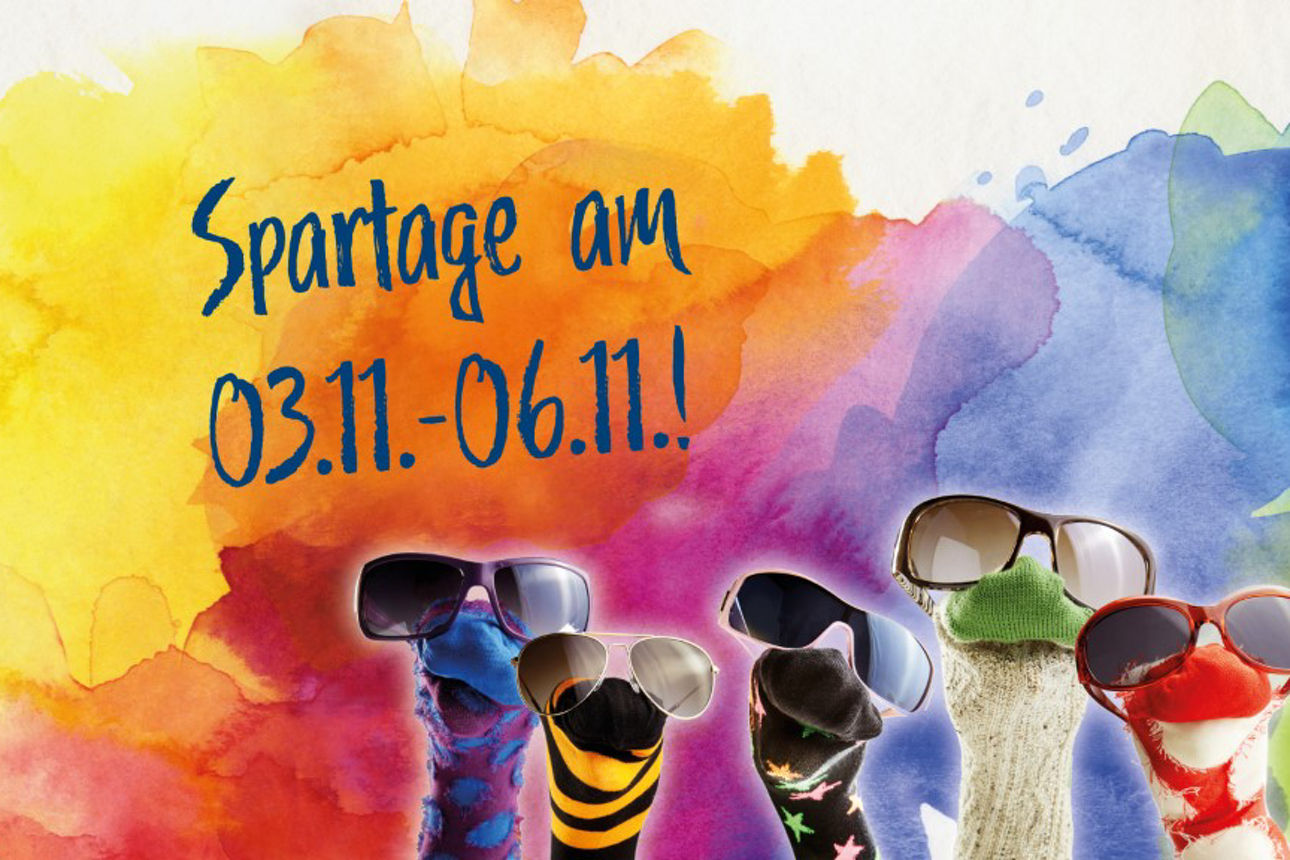 Spartage am 03.11. - 06.11. 