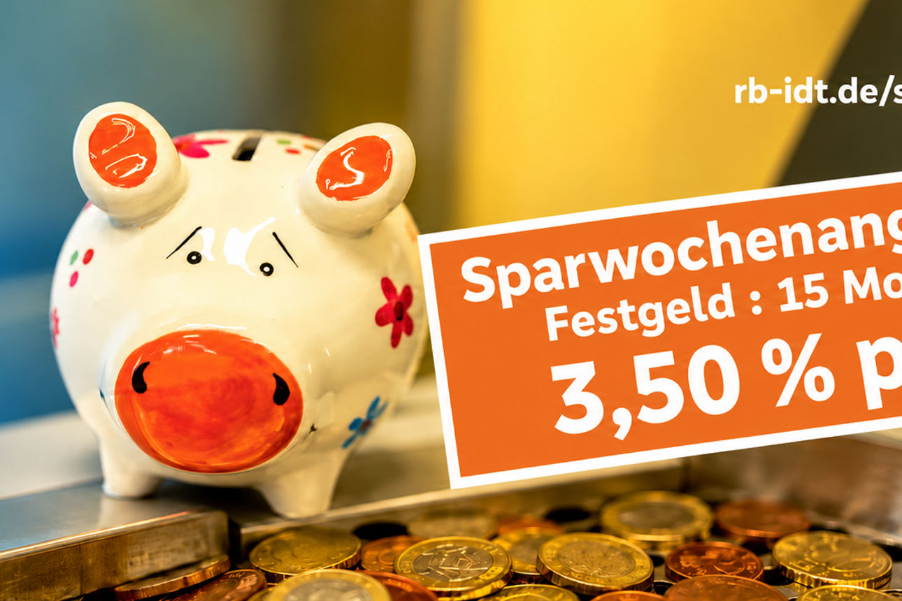 Sparwoche vom 26. bis 30. Oktober 2026