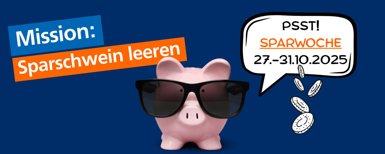 Sparwoche Banner