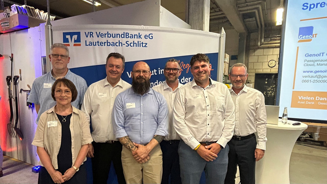 Gruppenfoto der Speaker beim Unternehmertreffen