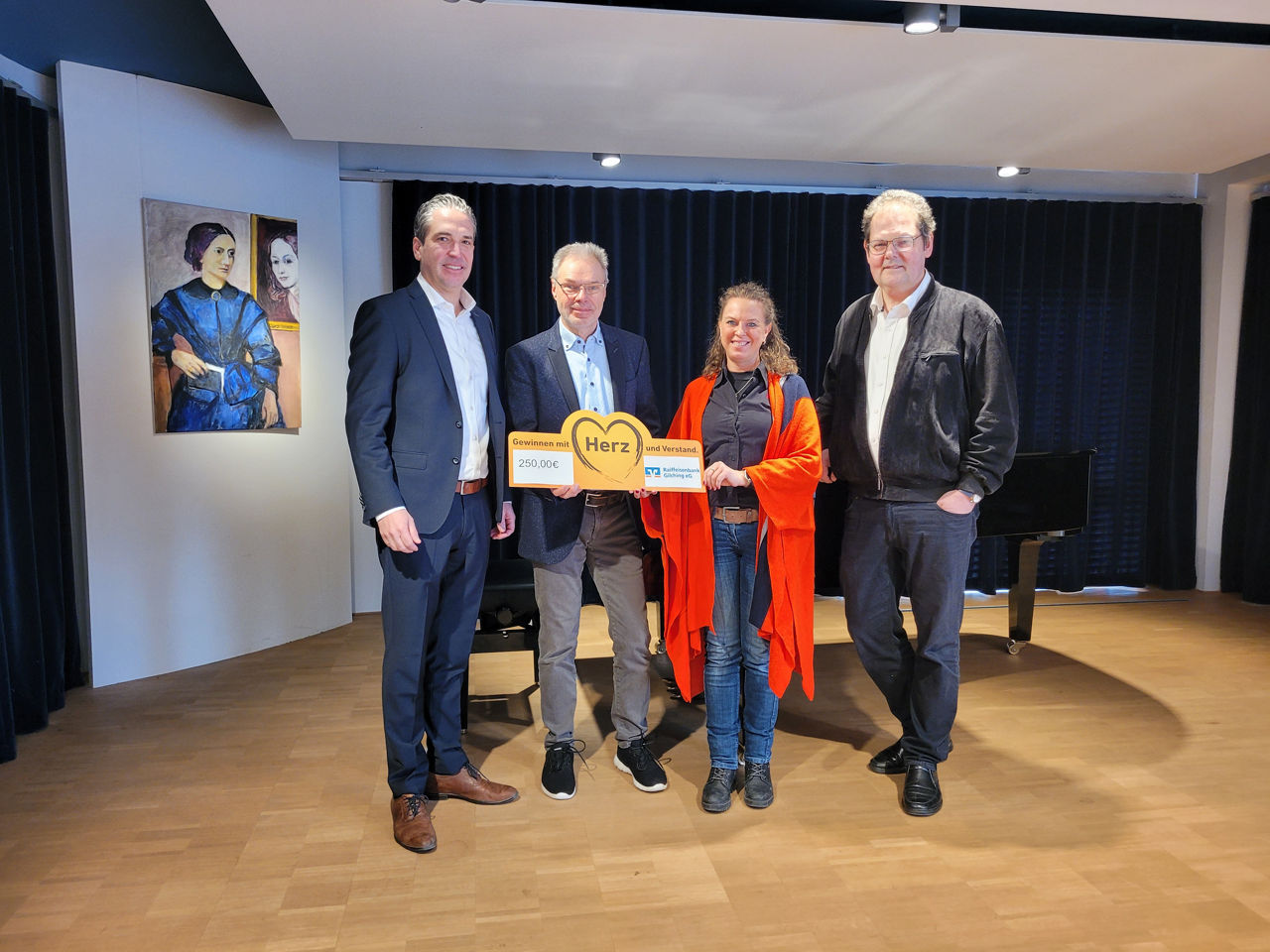 Spendenübergabe Musikschule Gilching