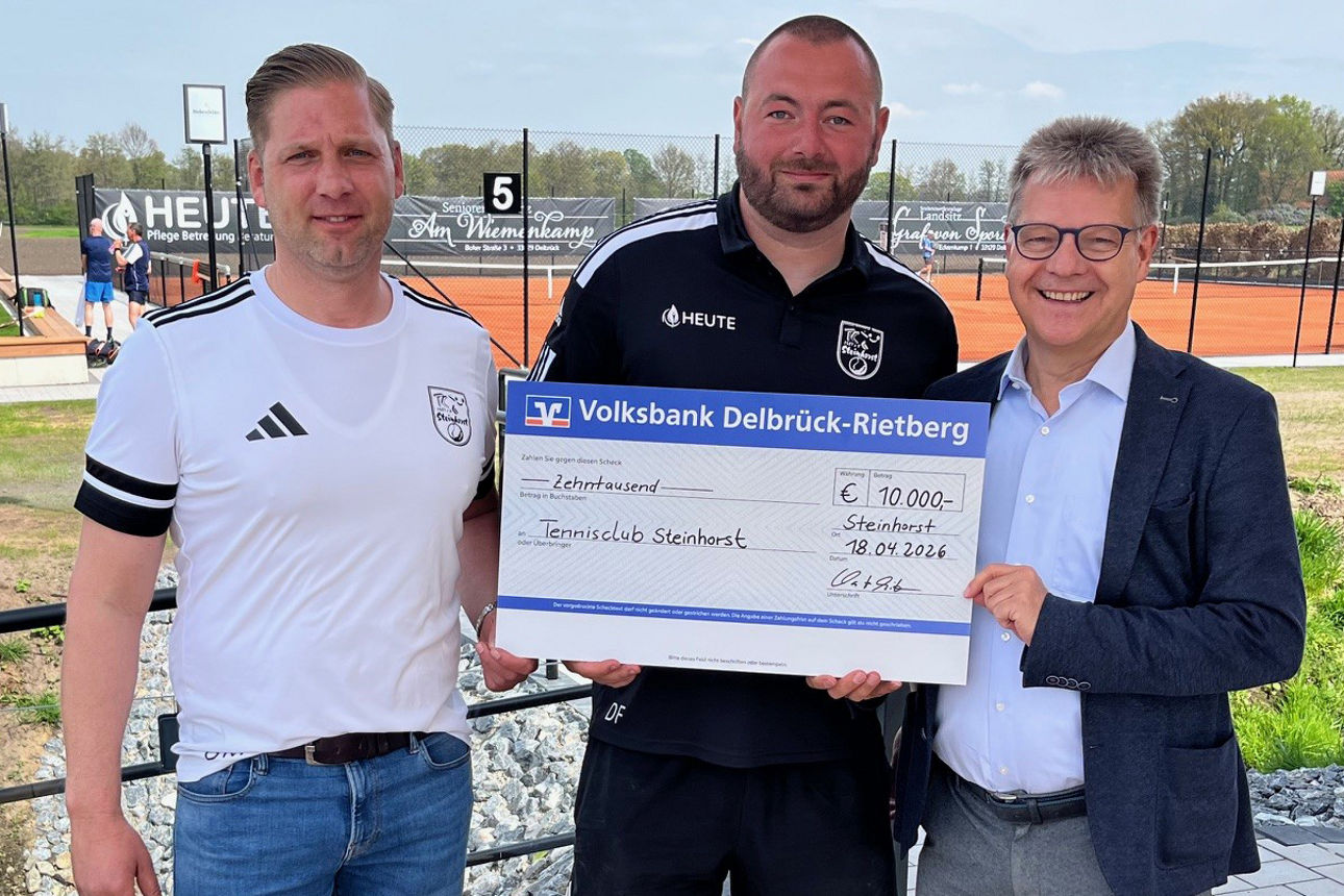 Spendenübergabe TC Steinhorst