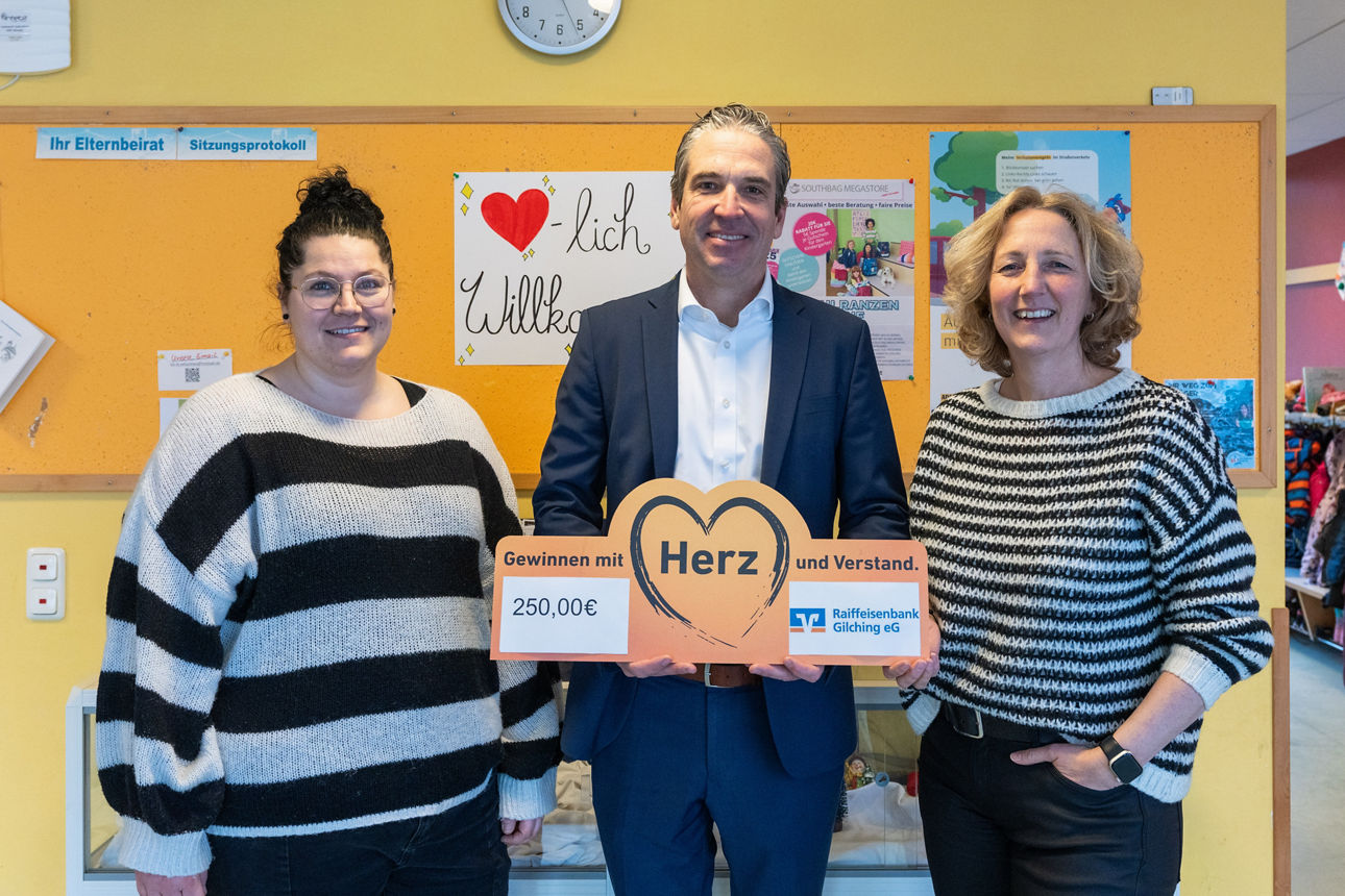 Spendenübergabe Katholischer Kindergarten St. Sebastian 