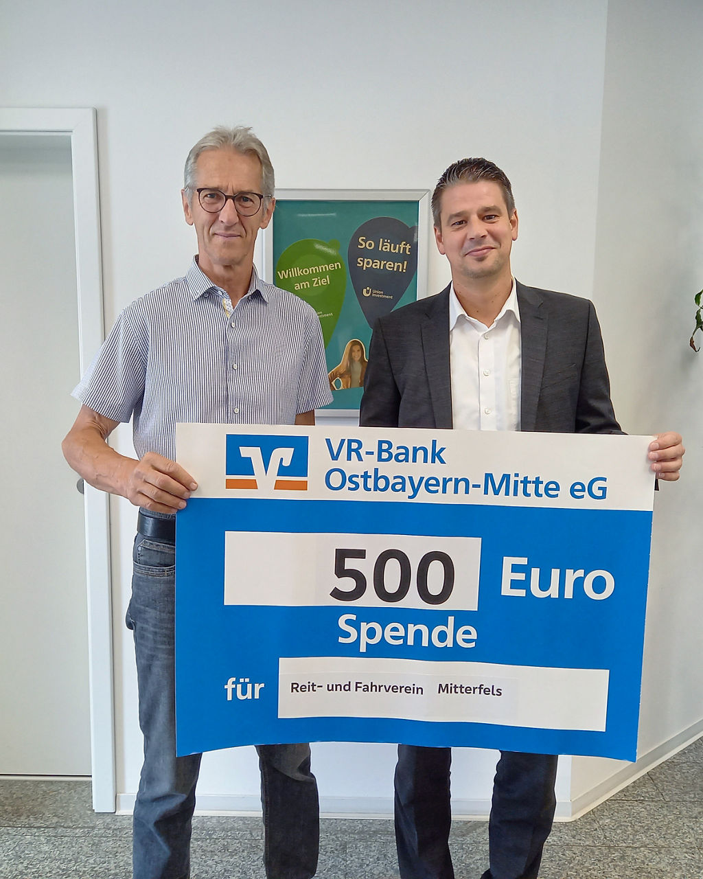 500 Euro für den Reit- und Fahrverein