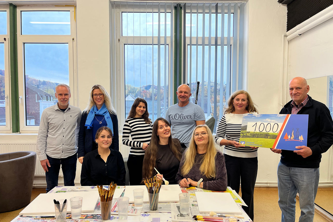 Spendenübergabe EFA Werdohl