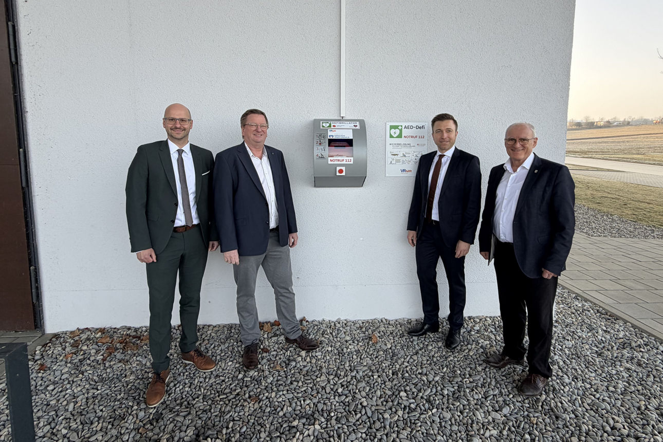 Spende Defibrillatorenan Gemeinde 2026