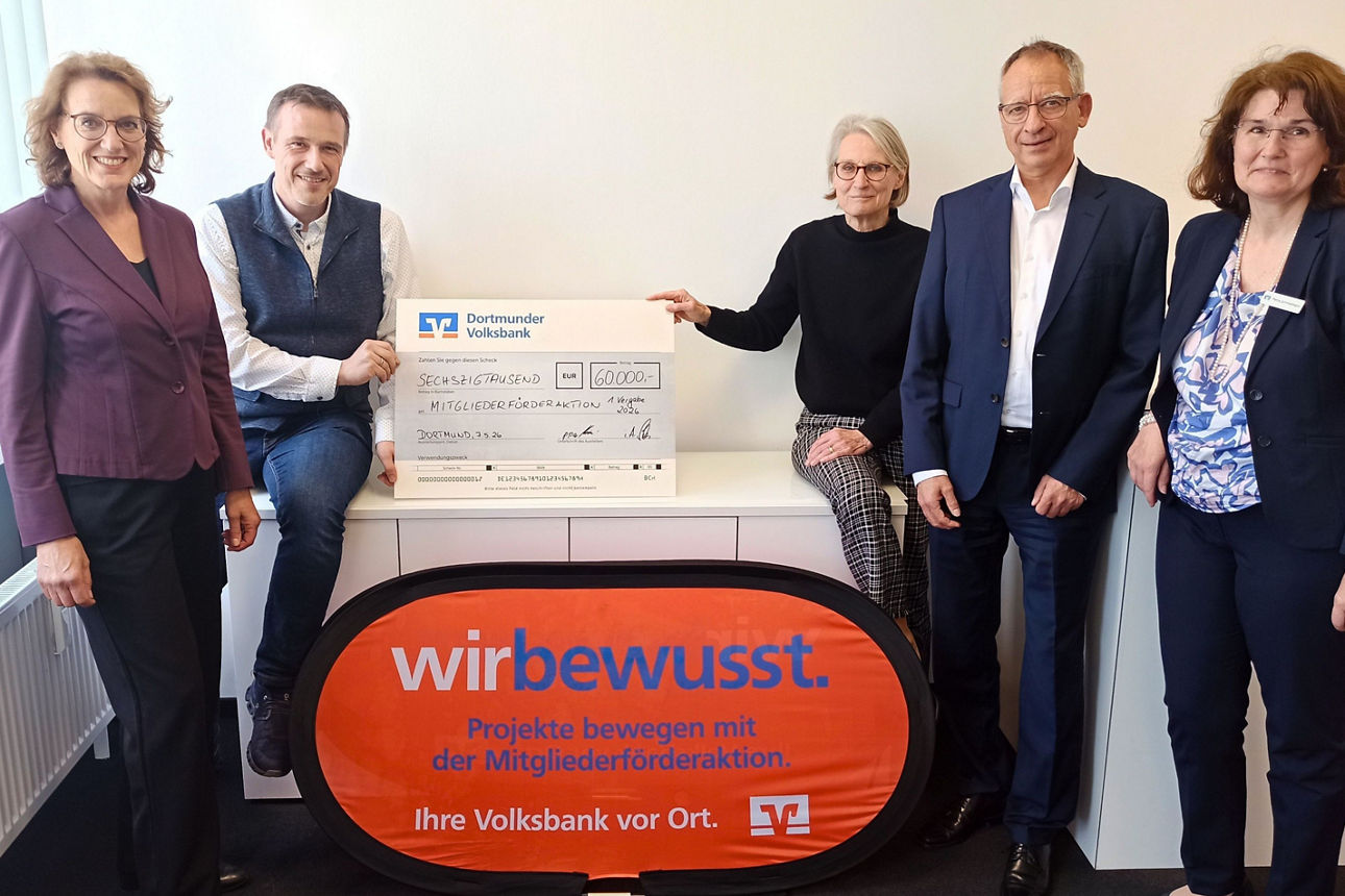 Ursula Mehrfeld (Jury), Tobias Teepe (Jury), Brigitte Waldendorf (Jury), Thomas Kirmse (Regionaldirektor Dortmund)