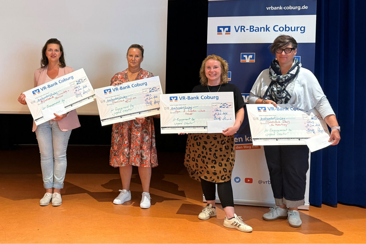 Spenden für teilnahmestärksten Schulen