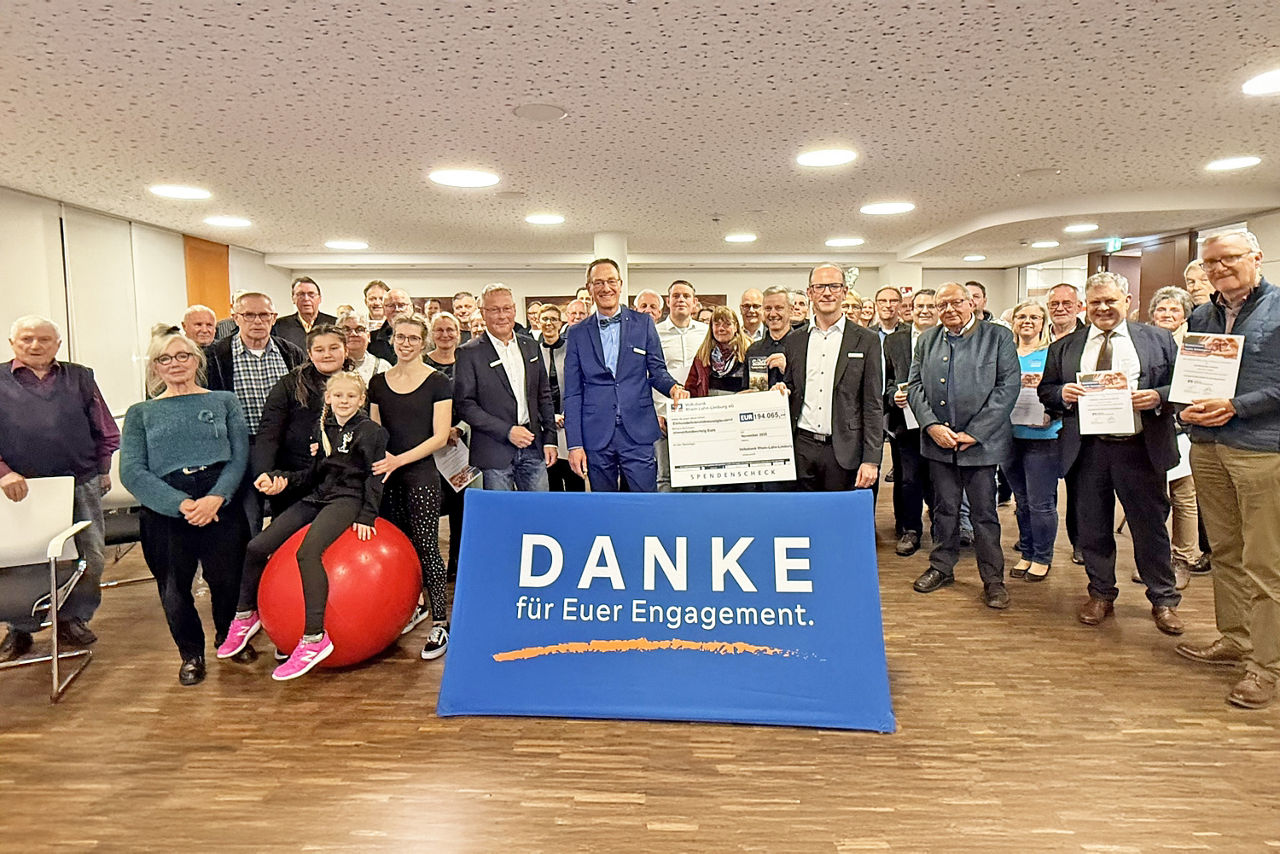 Spendenempfang in Lahnstein