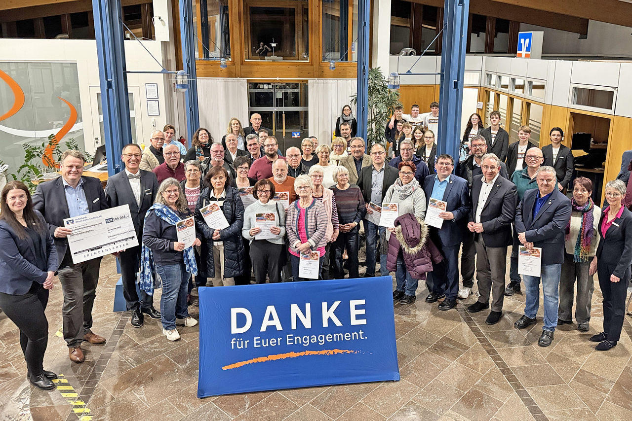 Spendenempfang in Nastätten