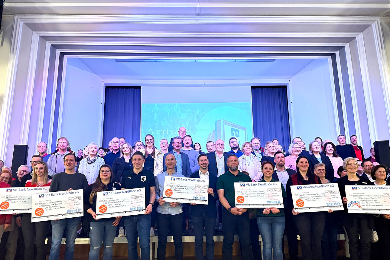 Blick auf die Vereinsvertreter im Kulturhaus Geisa