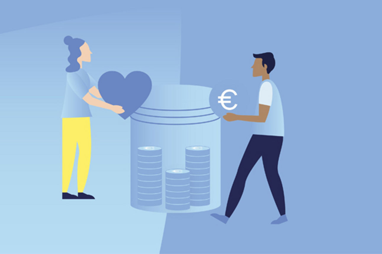 Spenden-Illustration