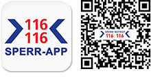 Sperr-App iOS QR Code