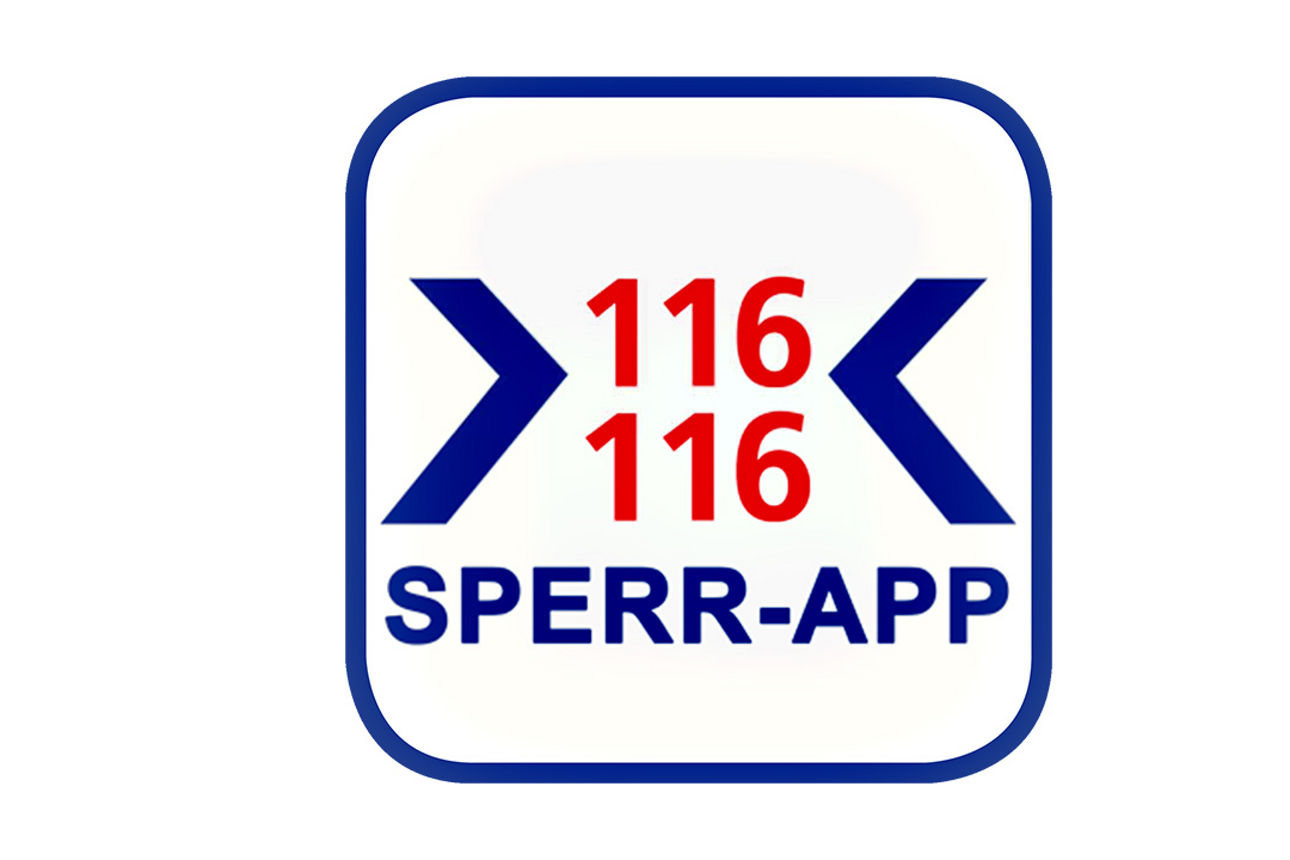 Nummer der Sperr-App