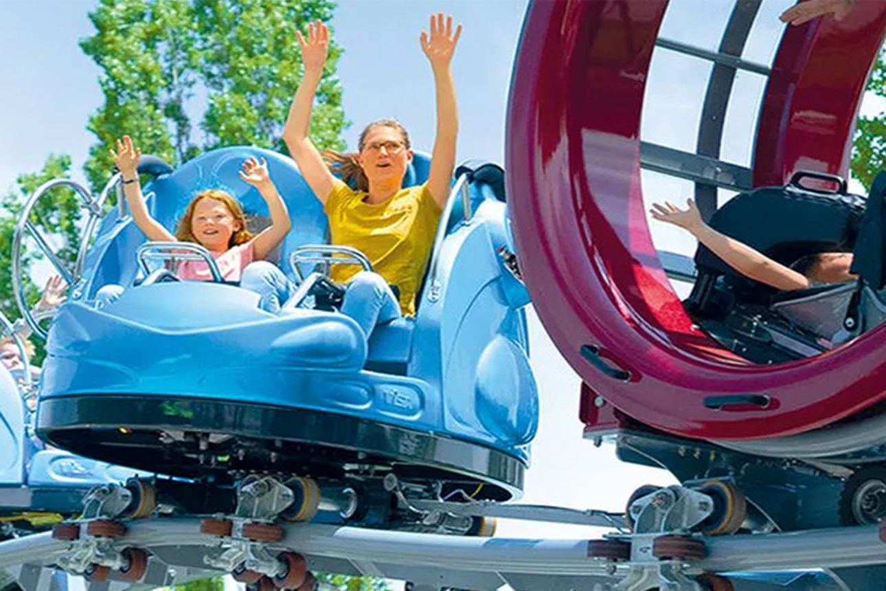 Fahrgeschäft im Ravensburger Spieleland