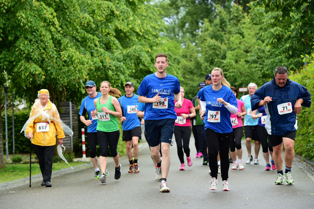 Bild vom Stadtlauf Singen 2016