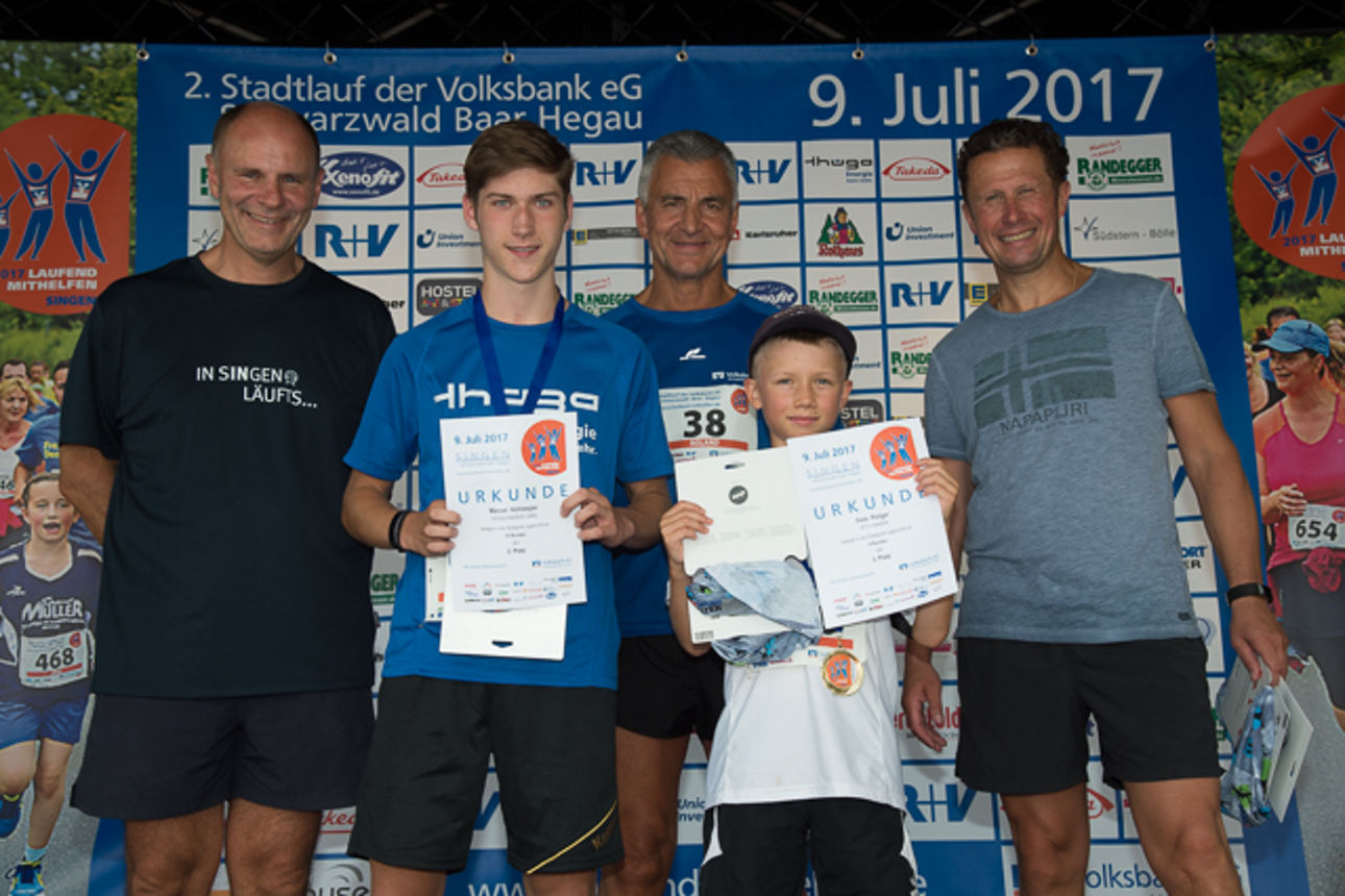 Bild vom Stadtlauf Singen 2017