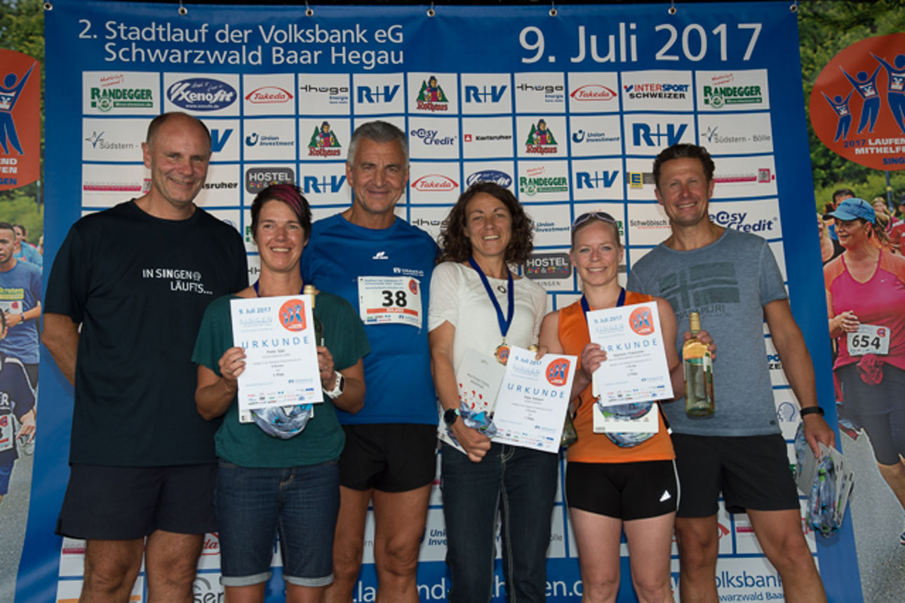 Bild vom Stadtlauf Singen 2017