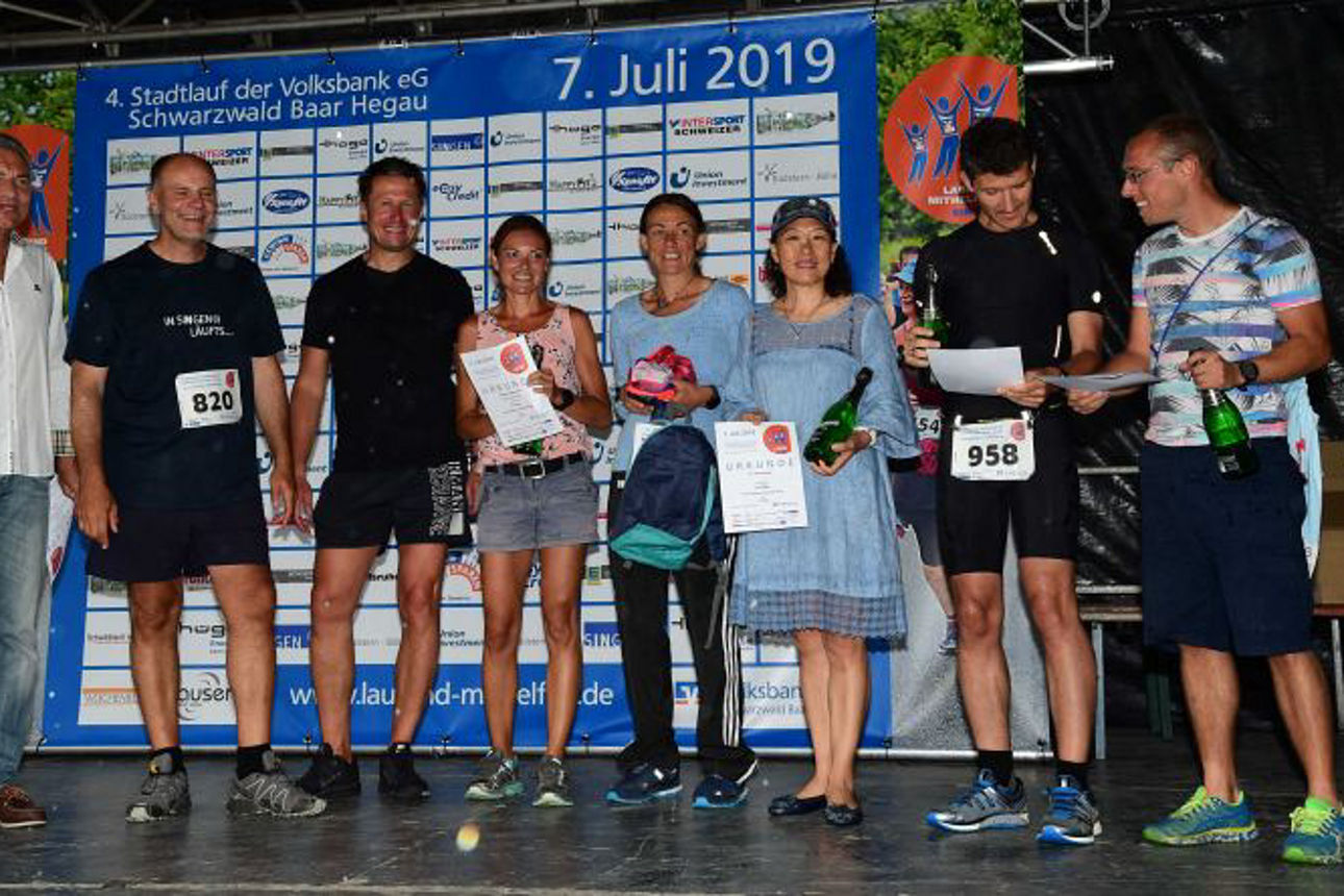 Bild vom Stadtlauf Singen 2019