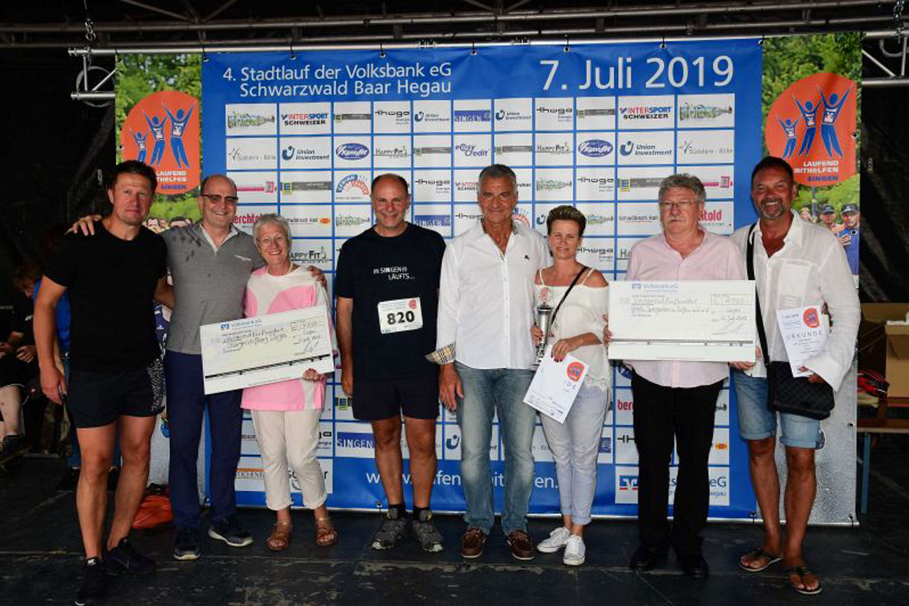 Bild vom Stadtlauf Singen 2019