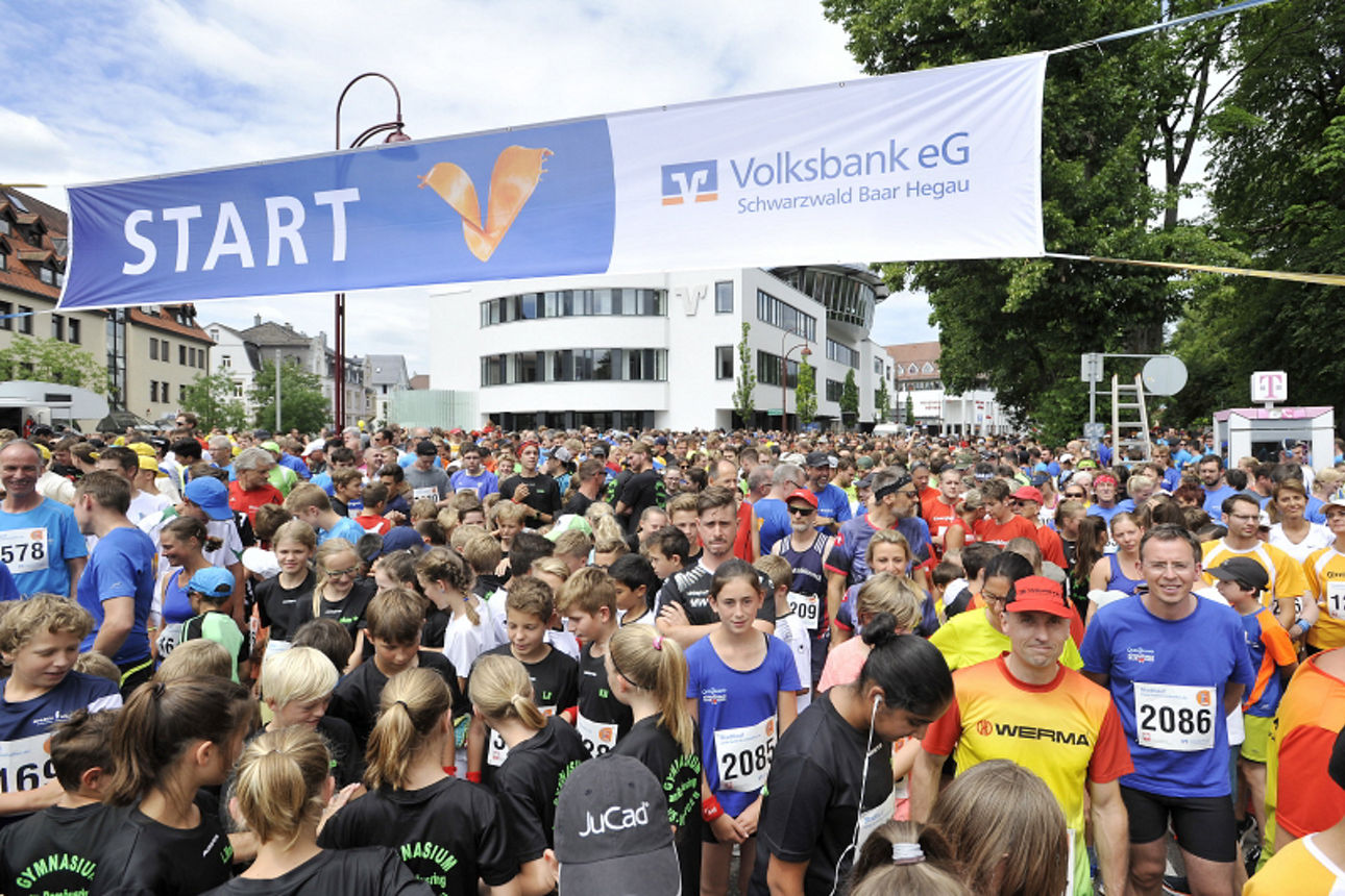 Bild vom Stadtlauf Villingen 2017