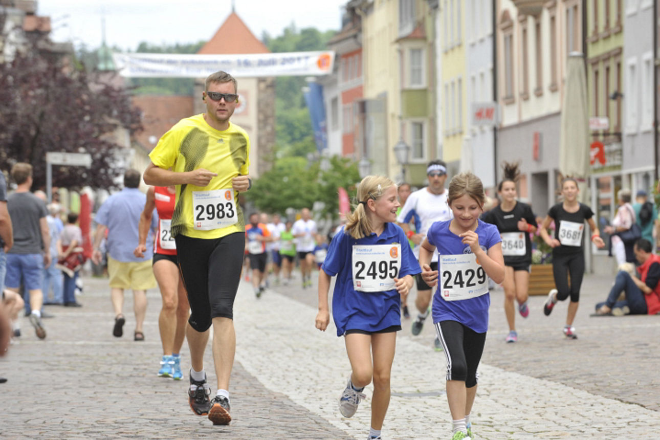 Bild vom Stadtlauf Villingen 2017