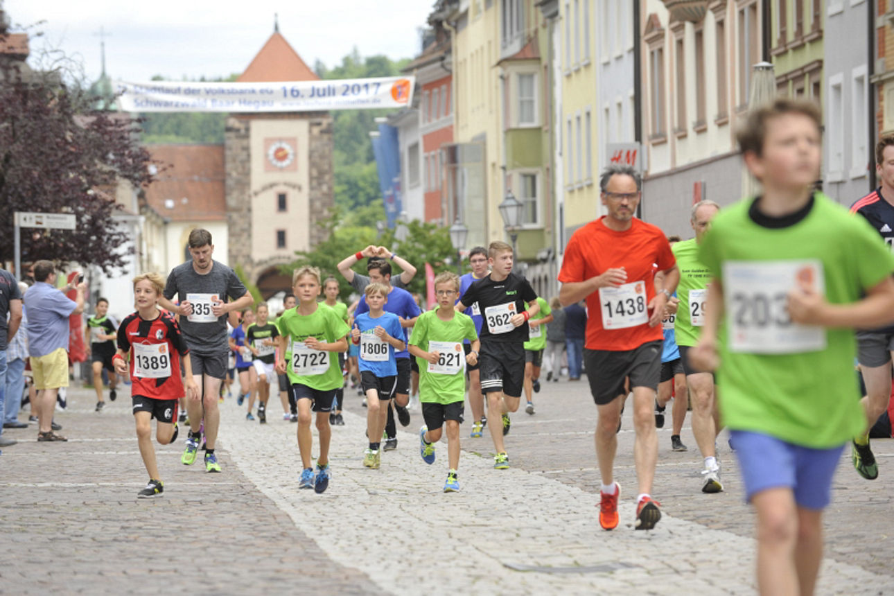 Bild vom Stadtlauf Villingen 2017
