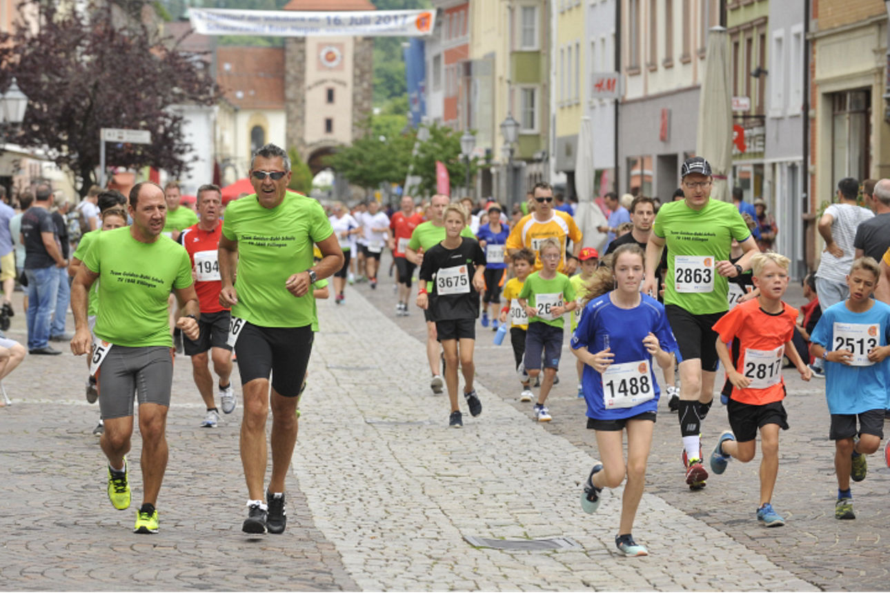 Bild vom Stadtlauf Villingen 2017
