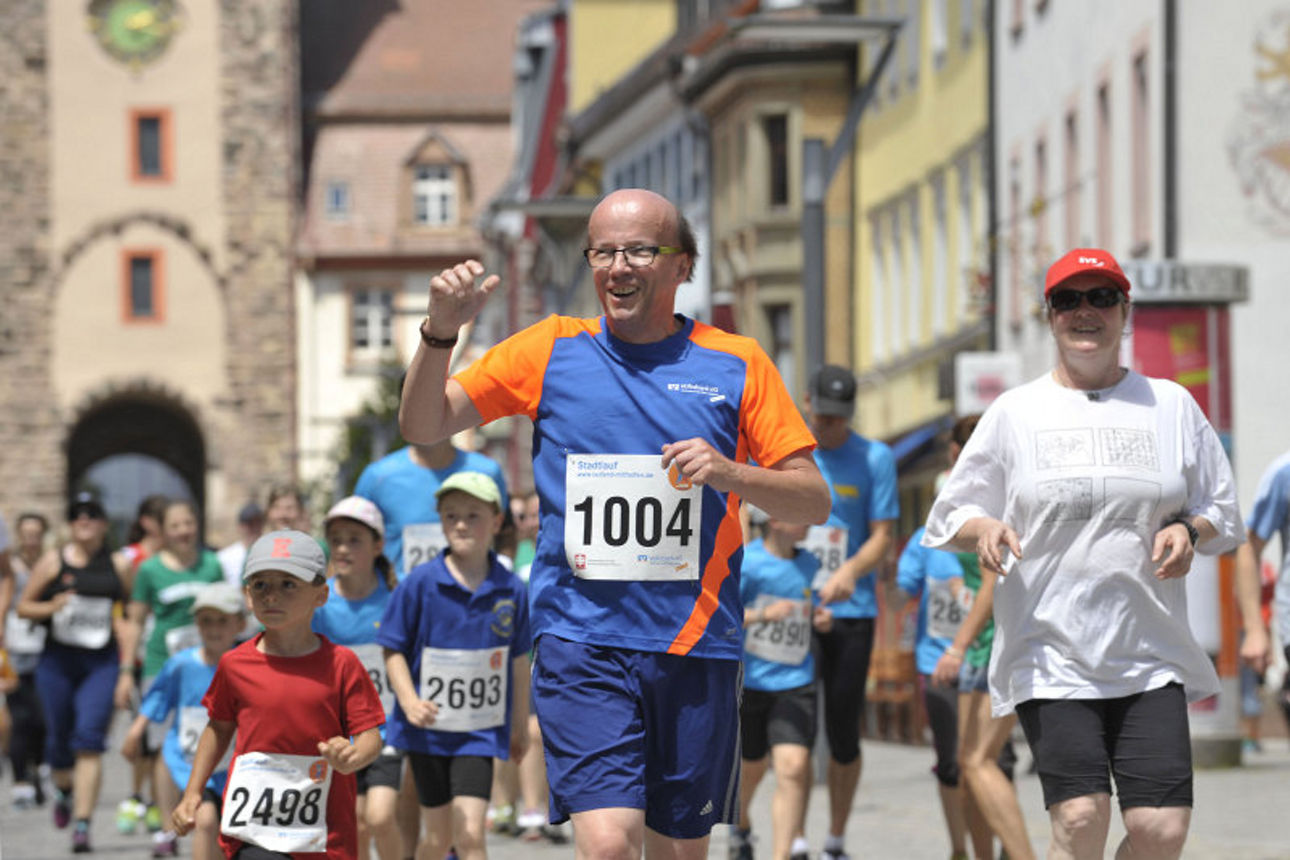 Bild vom Stadtlauf Villingen 2016