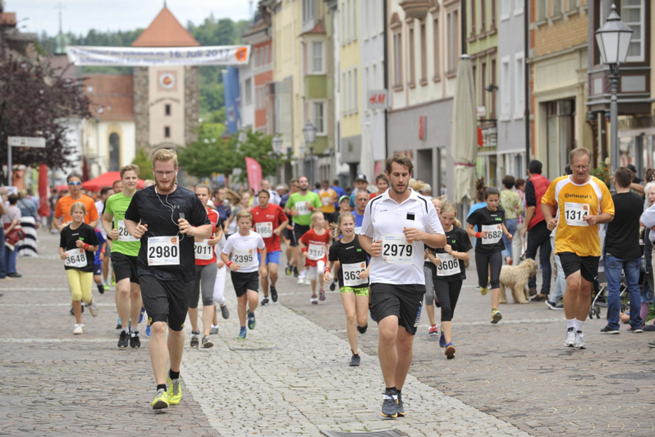 Bild vom Stadtlauf Villingen 2017