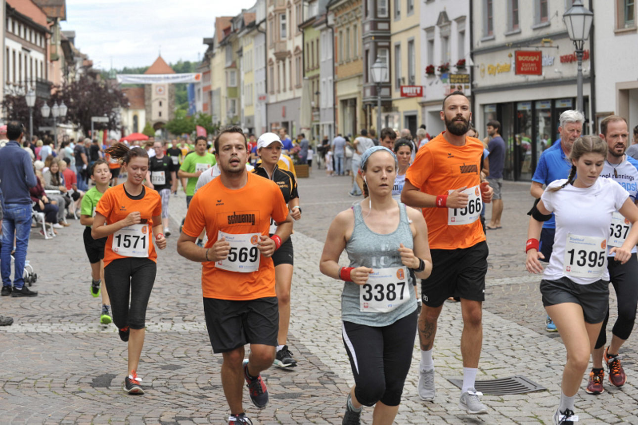 Bild vom Stadtlauf Villingen 2017