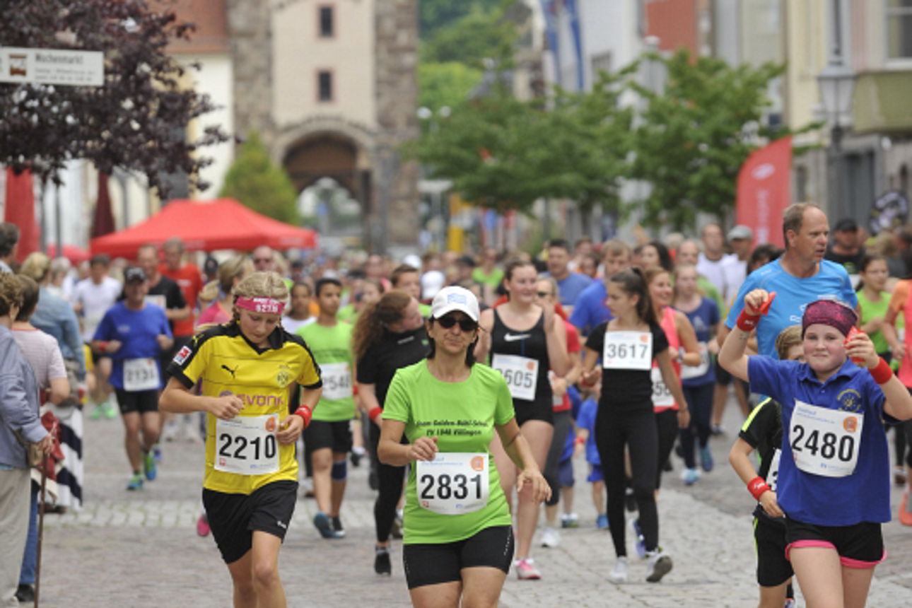Bild vom Stadtlauf Villingen 2017