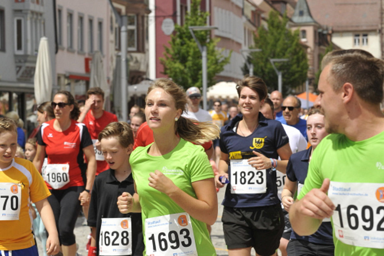 Bild vom Stadtlauf Villingen 2017