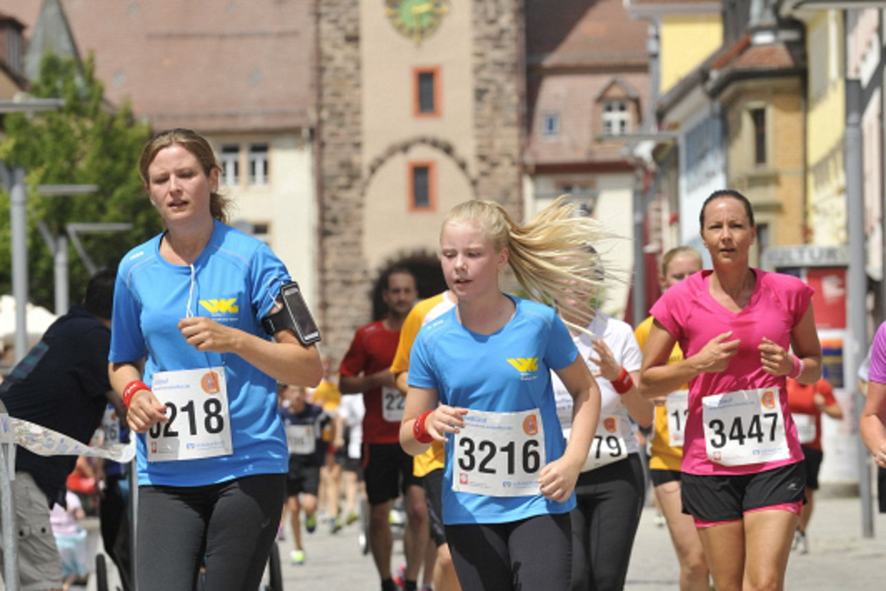 Bild vom Stadtlauf Villingen 2017