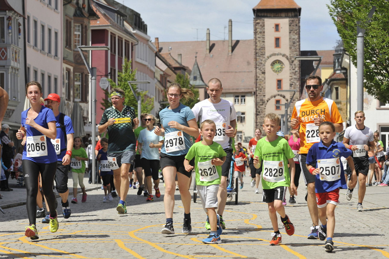 Bild vom Stadtlauf Villingen 2017