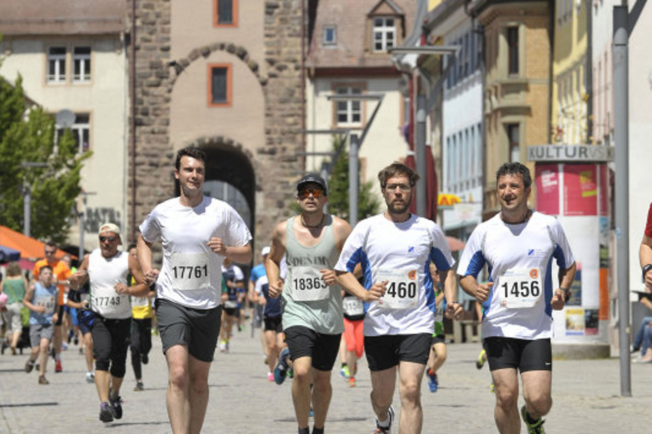 Bild vom Stadtlauf Villingen 2016